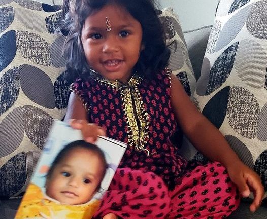 india girl with referral photo