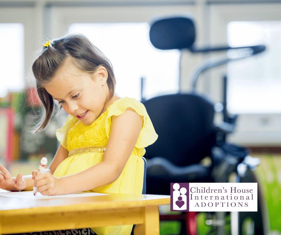 Cerebral Palsy Adopt with CHI