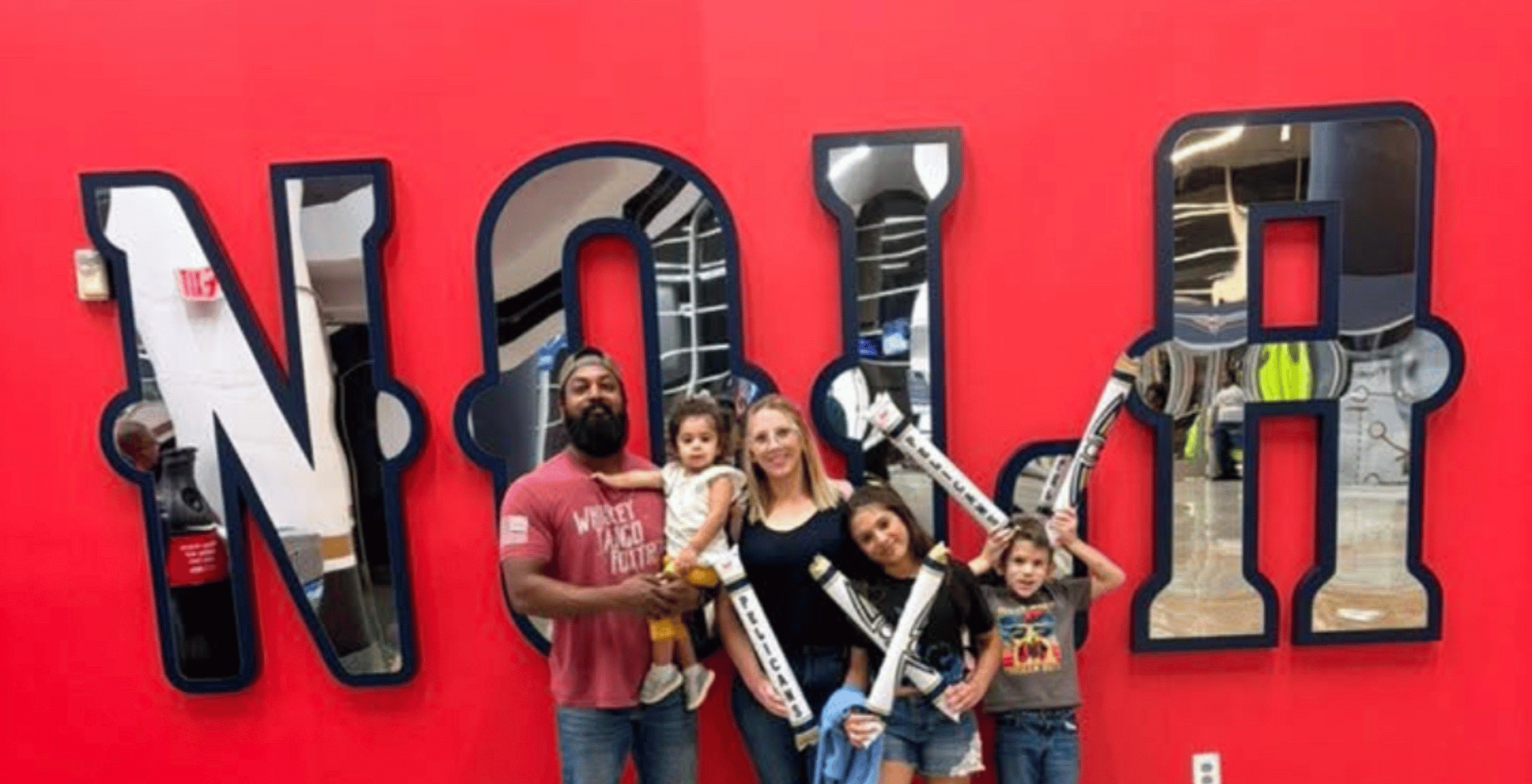 Thomas and his family, representing the lasting legacy of adopting children from India.